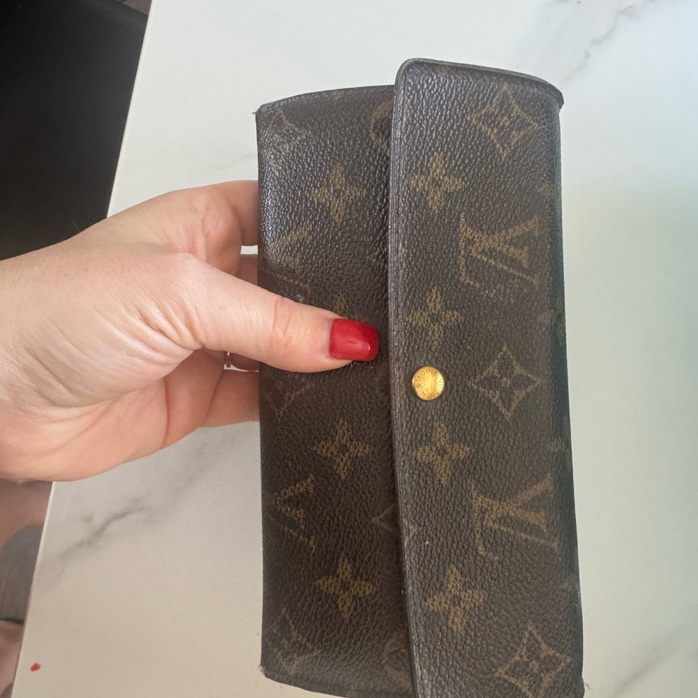 Louis Vuitton Dark Brown Monogram Wallet